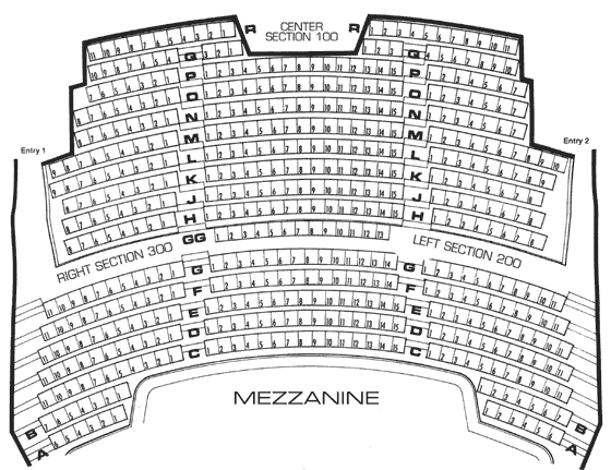 Walnut Street Theater Seating Chart