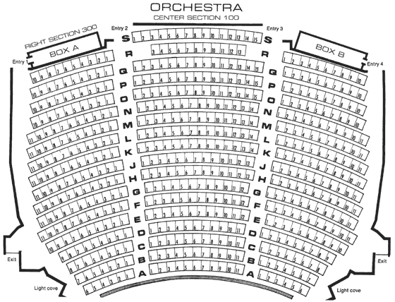 Walnut Street Theater Seating Chart